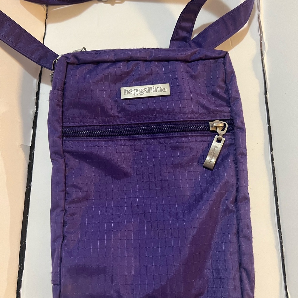 Baggallini Vibrant Purple Crossbody Bag